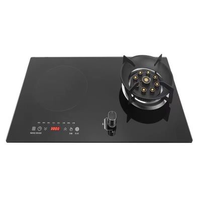 Home 2 Burner Table Gas Stove Iron Burner Gas Cooker with Cast Iron Bracket and Steel