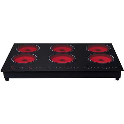 Smooth Ceramic Cooktop Electric Induction Cooker 2200W for Hot Pot and Radiant Cooking