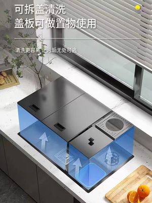 Modern Design Environmental Concrete Vanity Hand Wash Basin for Hotel Bathroom Sink