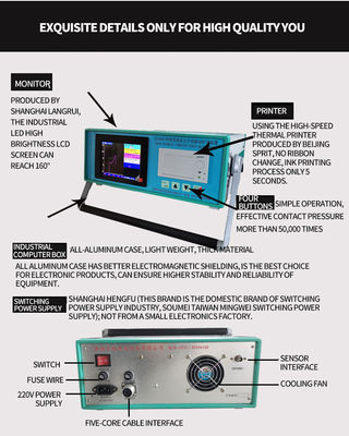 High Accuracy Vibration Detector Aging Machine for Welding Stress Relief in Steel Plate