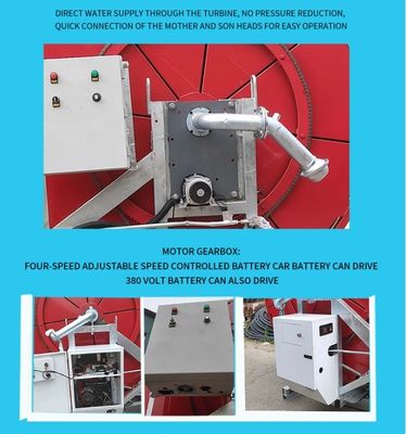 11kw Household Sprinkler Type Hose Reel Machine for Household Irrigation Needs