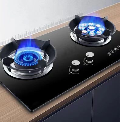 Electronic Ignition Nine-burner Double Stove for Natural Gas and LPG Household Kitchen