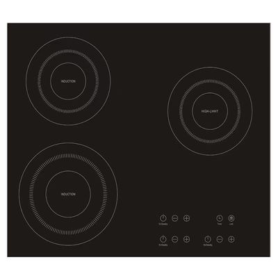 Made in Italy Design Ceramic Cooker Electric Stove DIAMOND 60 for Kitchen and Cooking
