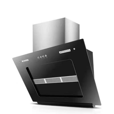 Suction Island Range Hood with 200W Power and Ceiling Mounted Lampblack Machine