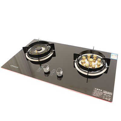 Kenya COC Approved 2 Burner Gas Cooktops with Electronic Ignition and Honeycomb Burner