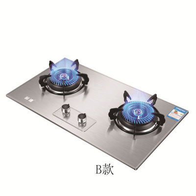 Kenya COC Approved 2 Burner Gas Cooktops with Electronic Ignition and Honeycomb Burner