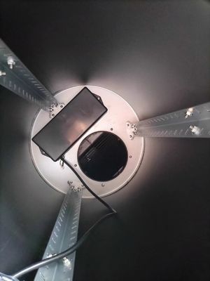 95% Fume Removal Rate  Kitchen Fume Esp Exhaust Range Hood and SS Chimney