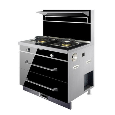 Commercial Down-Row Integrated Stove with Household Steaming and Roasting Functionality