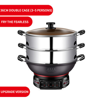 2021 Non-Stick Stainless Steel Wok and Pot Set for Commercial Egg Deep Frying Needs