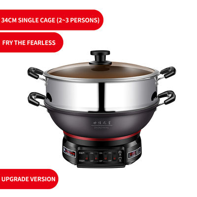 2021 Non-Stick Stainless Steel Wok and Pot Set for Commercial Egg Deep Frying Needs