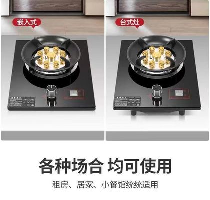 220v Easy Clean Auto-Ignition Gas Stove For Indoor Cooking Kitchen Appliance