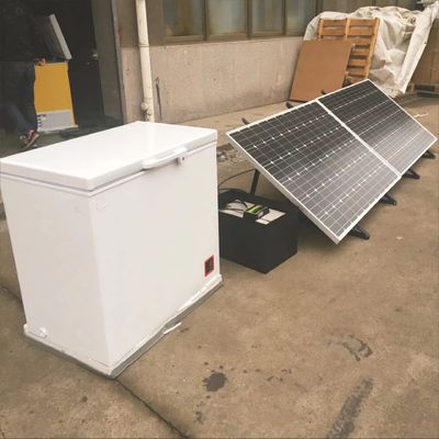 Capacity 90L 12v 220v ac dc freezer mini fridge for car draw solar chest refrigerator