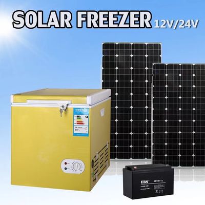 Energy-Saving Solar Powered Fridge Freezer Refrigerator 450*410*655 Inches Dimensions