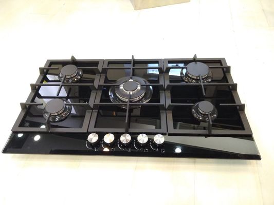 Countertop Kitchen Stove with 5 Burners N.G. or L.P.G Gas Type Commercial Cooker