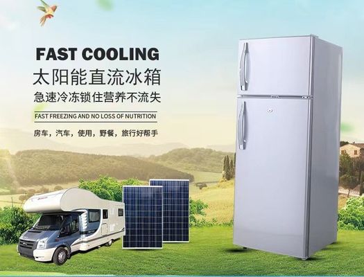 138L 105L 50L Solar DC Refrigerator Freezer for Food Cooling in RV and Motorhome