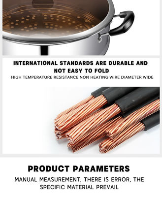 220V Non-stick Coating Electric Frying Pan for Multi-function and Scald-proof Cooking