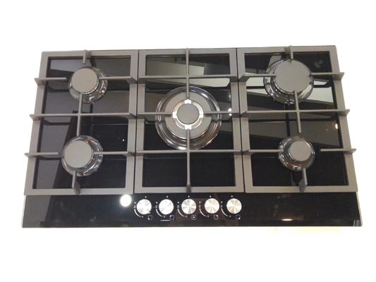 Tempered Glass Surface Electric Cooktop Type Radiant Coil Burner 5 Burners Gas Stove