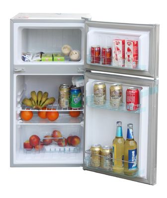 425*445*1080 Dimensions Solar Power Upright Twin Home Fridge Freezer Multi-functional