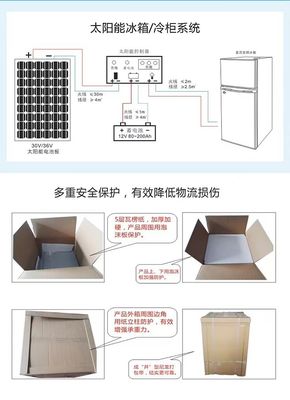 Directly Cooling 45W Solar Panel Ice Block Bag Maker for 24 Hours Ice Making Machine