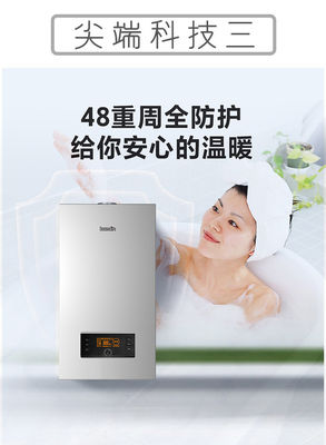 Balance Exhaust Type Wall Mounted Combi Gas Boiler Perfect for Living Room Heating