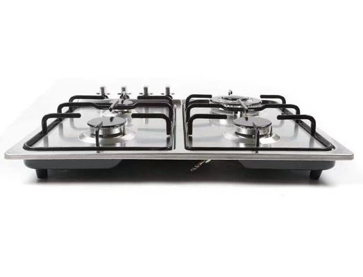 Kitchen Appliance Table Gas Stove with 4 Burners and Ceramic/Glass Surface