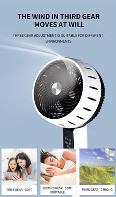 Get the 16 Inch Oscillating Pedestal Fan with 5 AS Blades Remote Control and AC Motor