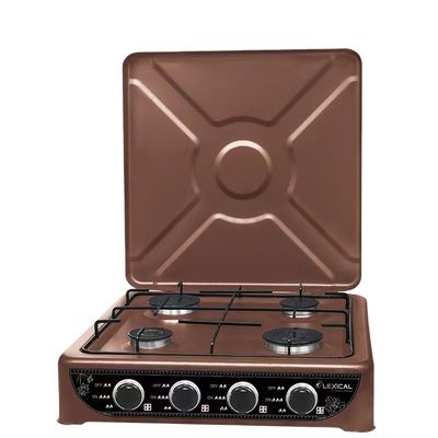 Installation Desktop Embedded Type 4 Burners Gas Stove Cooking Cooktop Portable Cooker