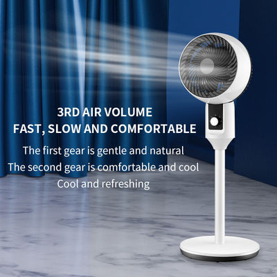 Turbo Mute Technology Electric Household Air Circulation Fan for Pedestal Installation