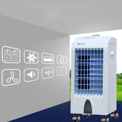 Ice Cooling and Purified Air in Mobile Air Conditioning Fan with Customizable Options