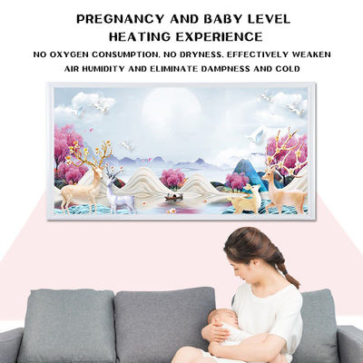 Radiant Space Heating Method Wall Electric Far Infrared Carbon Crystal Panel Heater