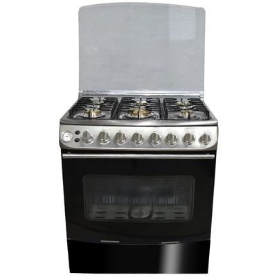 App-Controlled Stainless Steel Gas Stove With 4-Burner and Gas Oven Automatic Ignition