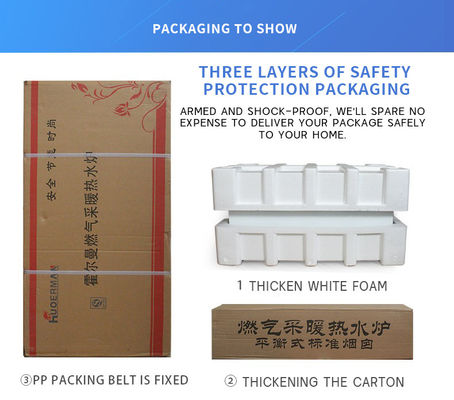 Private Mold Yes Household Wall Mounted Gas Combi Boiler App-Controlled LCD Display