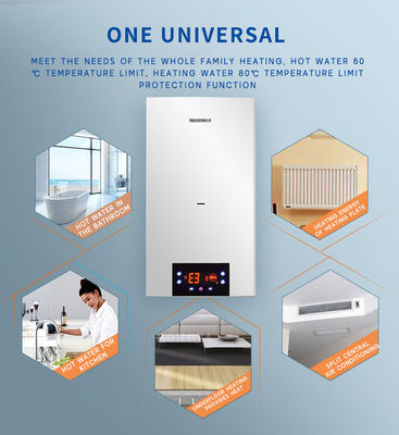 60-80 Square Meters Household Wall Mounted Combi Gas Boiler for Heating and Hot Water