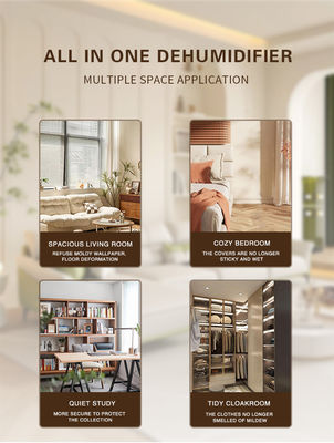 NO App-Controlled Desktop Dehumidifier for 120 sq. ft. Coverage Area and Home