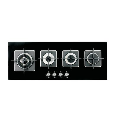 Automatic Ignition 4 Burner Stainless Steel Gas Cooktop for Built-in Stove in Kitchen