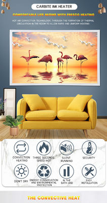 Garage Folding Screen Room Wall Heater Graphene Carbon Crystal Heating Electric Infrared Heating Panel