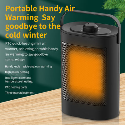 PTC Ceramic Element 900W Mini 3S Fast Heating Electric Heater Fan for Cold Winter