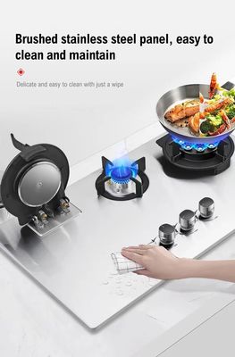 Flameout Protection Gas Cooking Stove 2 3 4 5 6 Burner Cooker Stove Gas Hob  Built