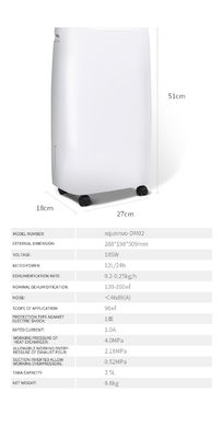 Mini Dehumidifiers Semiconductor Refrigeration Portable Quiet Air Humidity Dryer