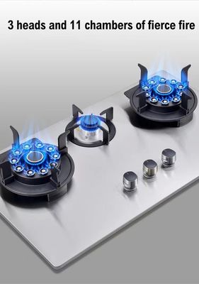 Blue  Flame Stand Wok Gas Cooker for Home and Commercial 220v Electronic Ignition
