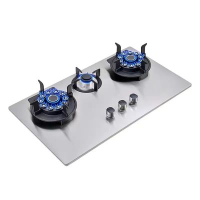 Blue  Flame Stand Wok Gas Cooker for Home and Commercial 220v Electronic Ignition