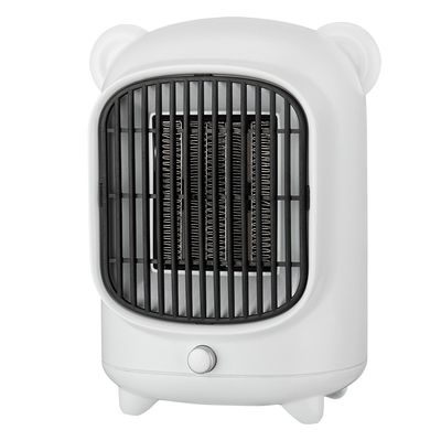 500W PTC Ceramic Electric Fan Portable Smart Personal Mini Retro Space Heater With CE
