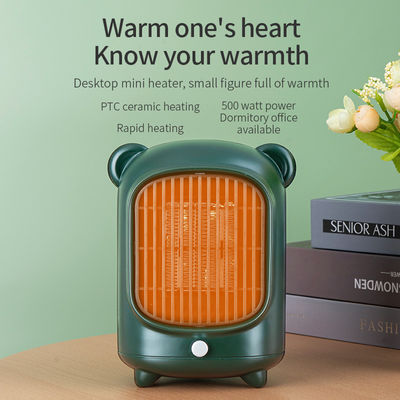 Infrared PTC Electric Wall Plug-in Mini Heater for Indoor Camping Quick Heat 500W