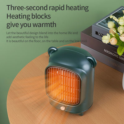 Infrared PTC Electric Wall Plug-in Mini Heater for Indoor Camping Quick Heat 500W