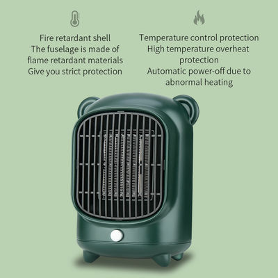 Infrared PTC Electric Wall Plug-in Mini Heater for Indoor Camping Quick Heat 500W