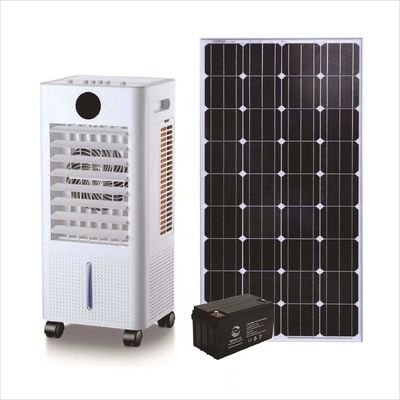 60L Solar Power Industrial Mobile Portable Evaporative Air Cooler with Switch Control