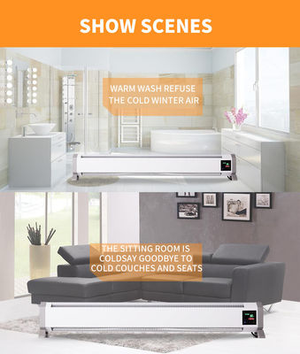 2000W White Infrared Carbon Crystal Panel Heater for Living Room RV Bathroom Heater