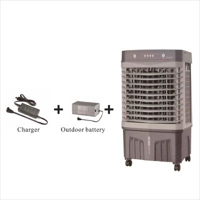 Private Mold  Dc12v Solar Power Evaporative Air Cooler Remote Control Solar Water