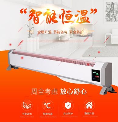 App-Controlled Infrared Bathroom Heater Electric Convector for Home Heating and Control