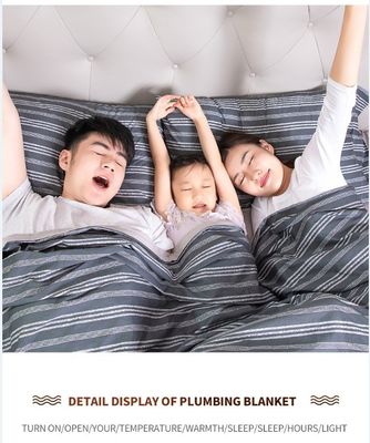 Digital Controller Water Heating Constant Temperature Electric Blanket for Two People